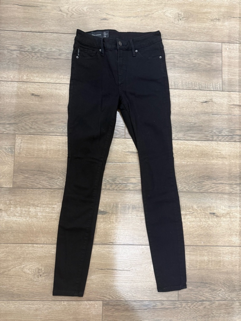 Armani Exchange Black Super Skinny Jeans